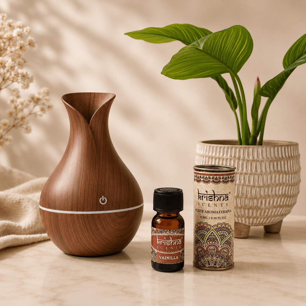 Humidificadores y Esencias Fuego y Fragancia